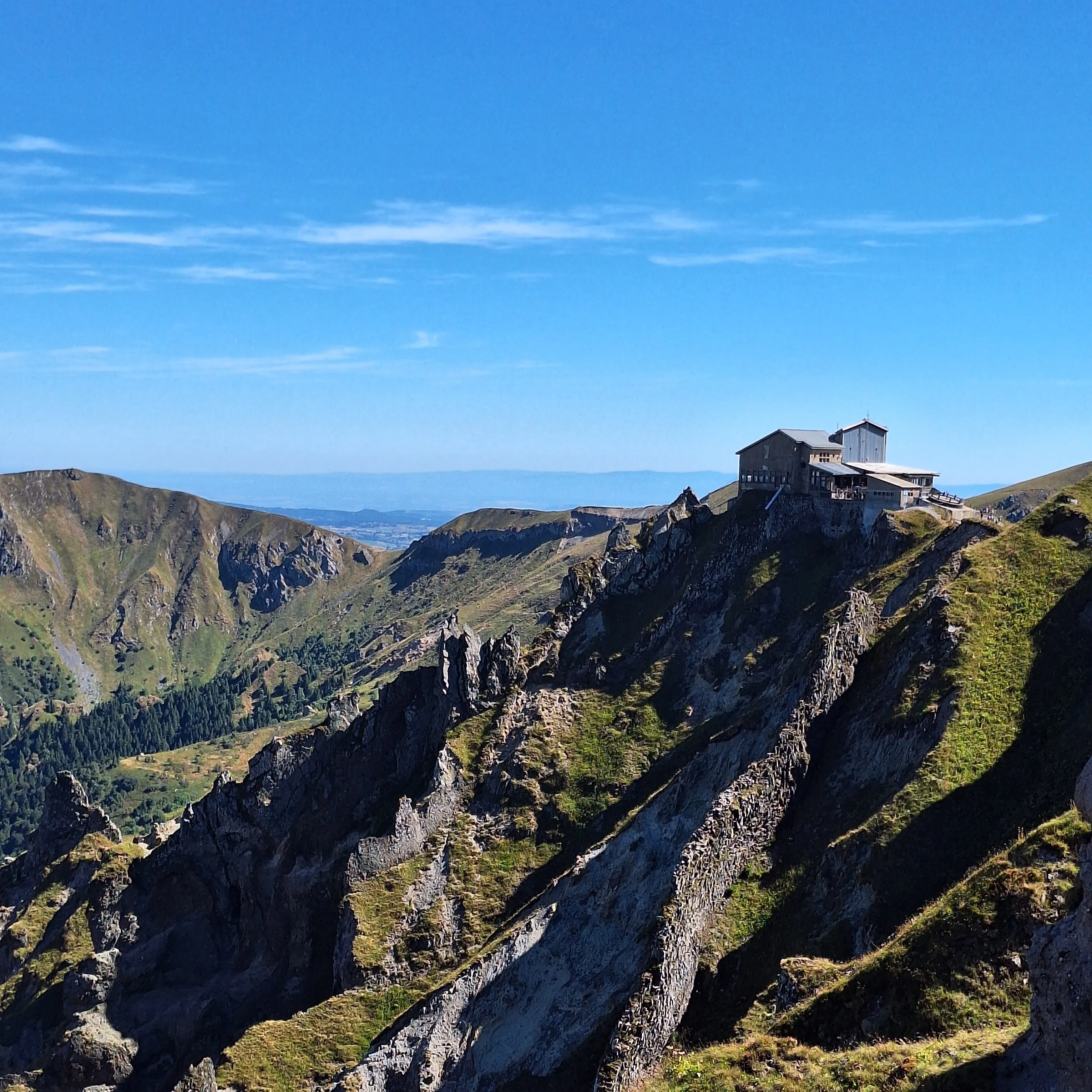 La crète du Sancy